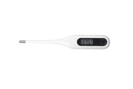 A thermometer with a fever temperature of 37.5の写真素材