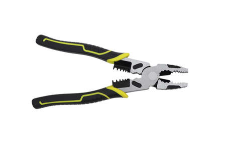 Pliers isolated on white backgroundの写真素材
