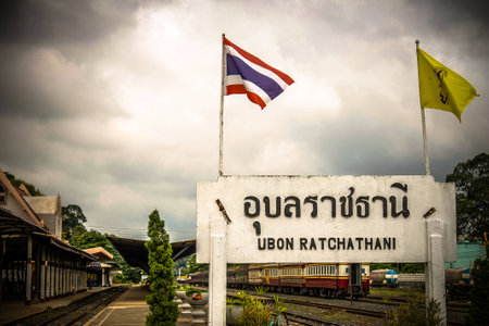 railway stationのeditorial素材