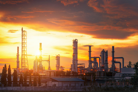 oil refiery plant, and chemical plant in Thailand, oil tank, oil storage, and pipeline