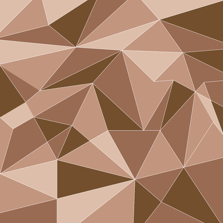 Earth Tone Polygon Technology Vector Backgroundのイラスト素材
