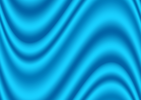 Satin blue texture vector illustration. Blue textile vector background.のイラスト素材