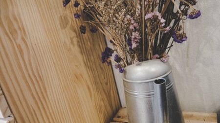 Flower vaseの写真素材