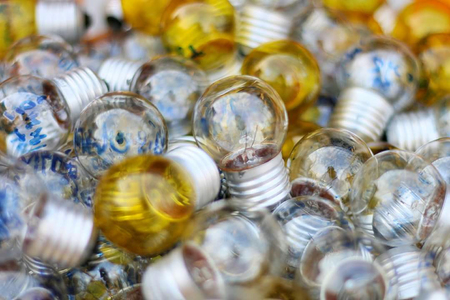 Light bulb,Round shape