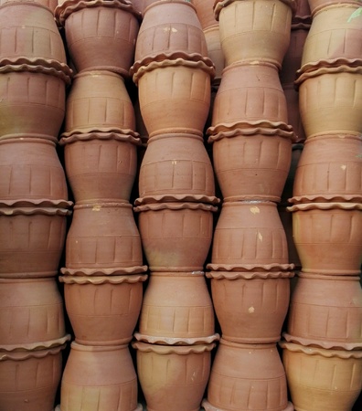 Clay pots gardeningの素材