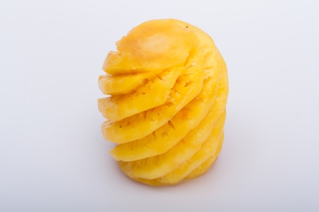 Pineapple  on a white backgroundの写真素材
