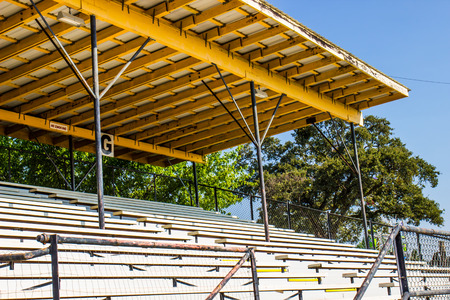 Small Arena Grandstands With Overhangの写真素材