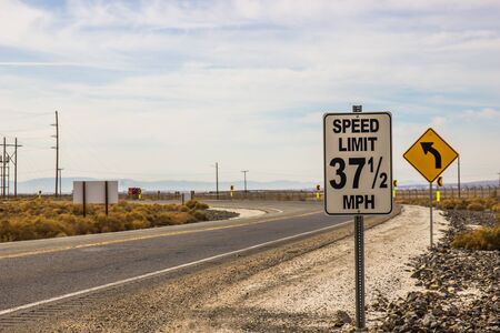 Unique 37 1/2 Mile Per Hour Speed Sign