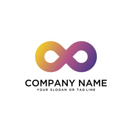creative logo design Infinity concept vector templateのイラスト素材