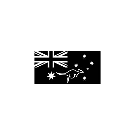 map of Australia Flag country map of australia day australia vector templateのイラスト素材