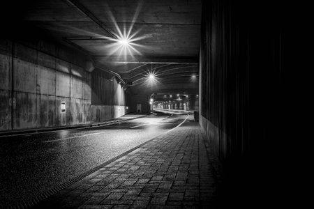 Autobahn A1 Exit Weidenの写真素材