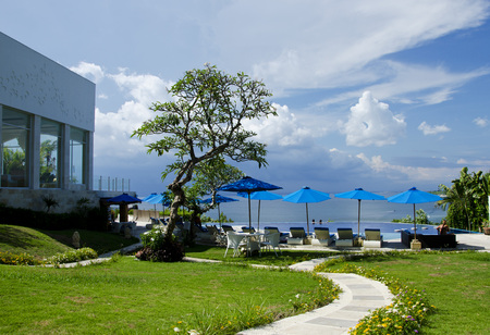 Seaside holiday homeのeditorial素材