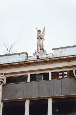 Piece of architecture in Glasgowのeditorial素材