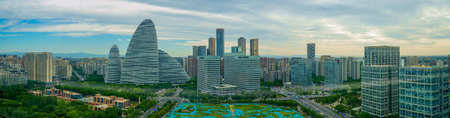 wangjing soho at beijing, chinaのeditorial素材
