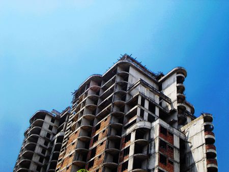 abondon buildingの写真素材