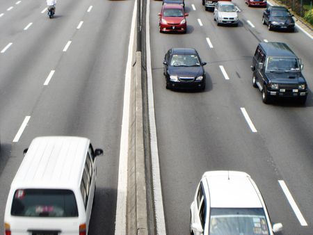 busy highway