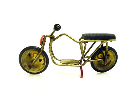 toy motorbikeの写真素材