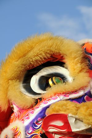 lion danceの写真素材