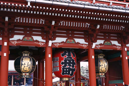 TOKYO, JAPAN - 2020 FEBRUARY 25th: Sensoji Temple in Tokyo.
Sensoji is the oldest temple in Tokyo and it is one of the most significant Buddhist temples located in the Asakusa area.のeditorial素材