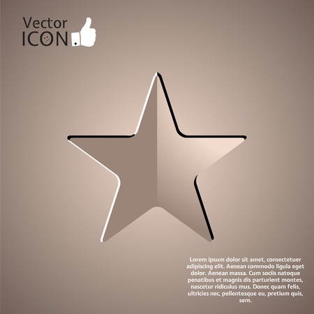 Icon on the background. Made in vectorのイラスト素材