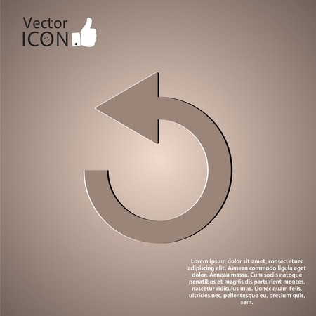 Icon on the background. Made in vectorのイラスト素材