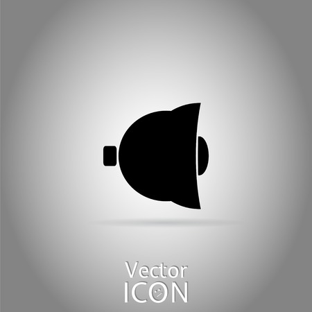 Icon bells on the background. Made in vectorのイラスト素材