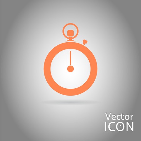 Stopwatch icon. Flat design style. Made in vector illustrationのイラスト素材