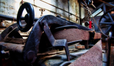 Old Deserted Textile Factory in Euskirchen  Germany taken in 2015