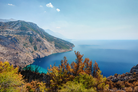 Croatia Coast Line taken in 2015の写真素材