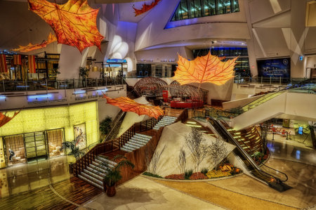 Las Vegas Shopping Mall taken in 2015のeditorial素材