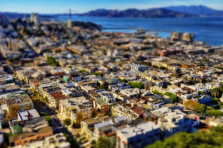 San Francisco Aerial taken in 2015の写真素材