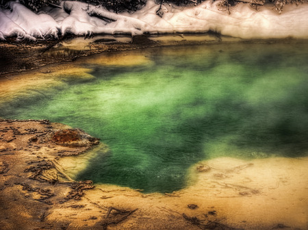 Yellowstone National Park taken in 2015の写真素材