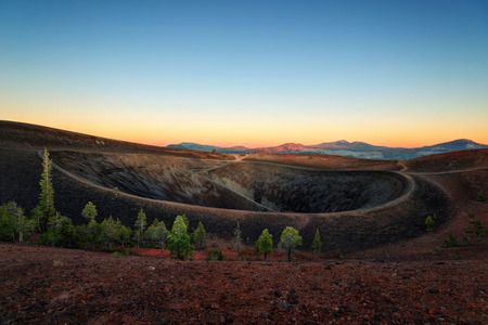 Lassen Volcano Cinder Cone taken in 2015の写真素材