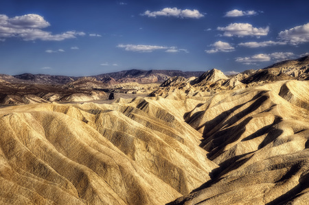 Zabriskie Point Death Valley taken in 2015の写真素材