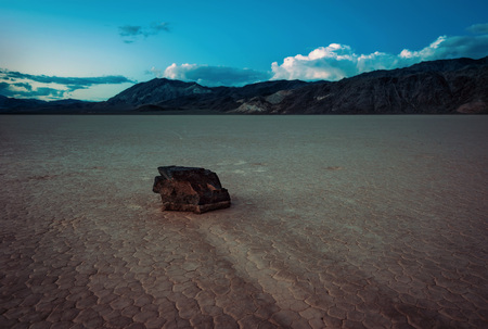 Racetrack Playa Death Valley taken in 2015の写真素材