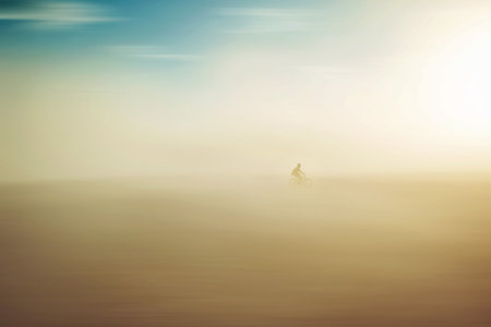 Black Rock Desert, USA - 2nd of September 2016: Burning Man taken in 2015のeditorial素材