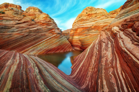 The Wave Utah taken in 2015の写真素材