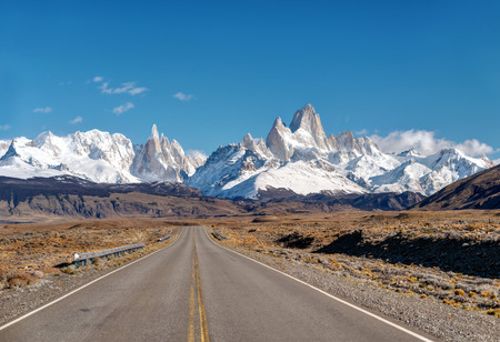Argentina Fitz Roy taken in 2015の写真素材