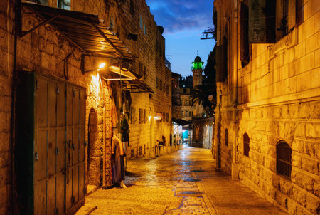 Jerusalem Old Town taken in 2015のeditorial素材