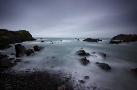 Hartland Quay United Kingdom taken in 2015の写真素材