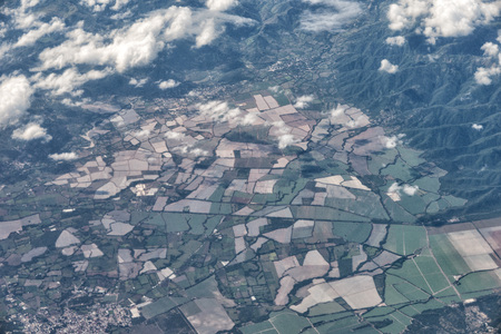 America Jungle Airplane Aerialの写真素材