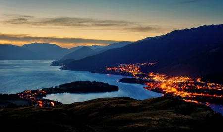 Queenstown New Zealandの写真素材