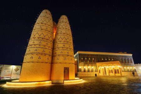 Katara Cultural Village, Doha, Qatar taken in 2015のeditorial素材