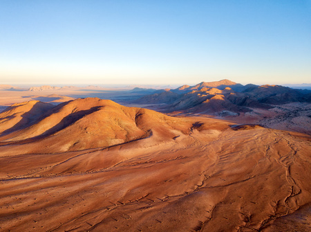 Desert Sand Dunes in Southern Namibia taken in January 2018の写真素材