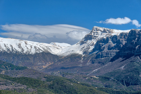Vikos Gorge in Northern Greece taken in April 2018
