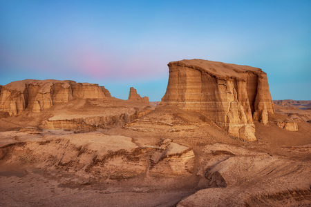 Dasht-e Lut Desert in eastern Iranの写真素材