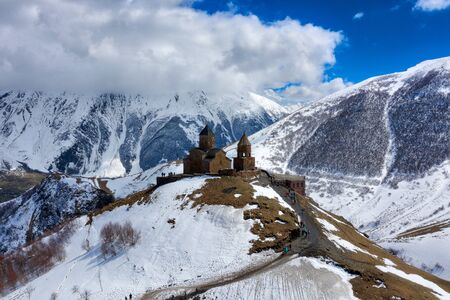 Gergeti Trinity Church in Northern Georgia