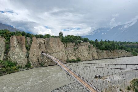 Karakoram Highway in the Northern Provinces of Pakistan, taken in August 2019