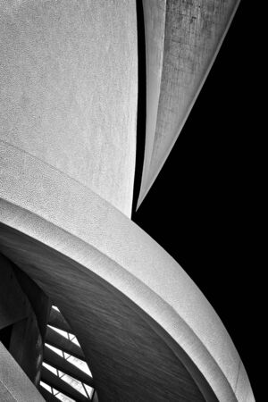 Tenerife Adan Martin Auditorium in Santa Cruz, Canary Islands, post processed in HDRの写真素材