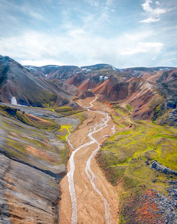 Highlands in Southern Iceland taken in August 2020, post processed using exposure bracketing